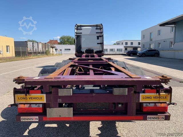 Semirremolque con caja intercambiable DENNISON Extendable 1x20'/2x20' /1x40'  (( 6X ))