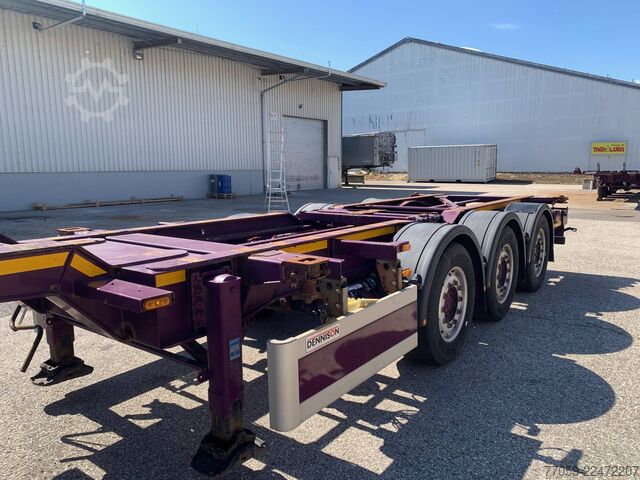 Semirremolque con caja intercambiable DENNISON Extendable 1x20'/2x20' /1x40'  (( 6X ))