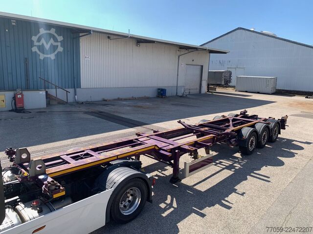 Semirremolque con caja intercambiable DENNISON Extendable 1x20'/2x20' /1x40'  (( 6X ))