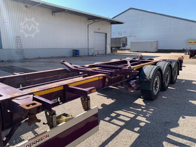 Semirremolque con caja intercambiable DENNISON Extendable 1x20'/2x20' /1x40'  (( 6X ))