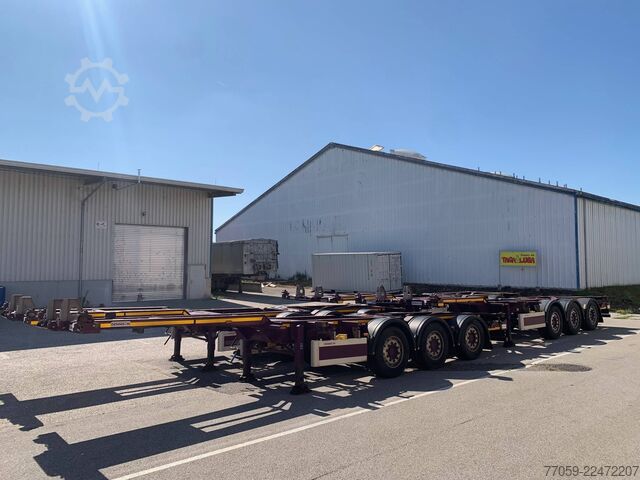 Semirremolque con caja intercambiable DENNISON Extendable 1x20'/2x20' /1x40'  (( 6X ))