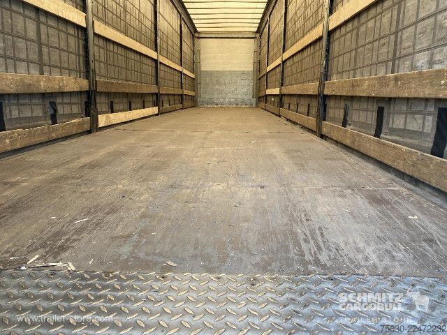 Brandalı açık yarı römork Schmitz Cargobull Semitrailer Curtainsider Mega