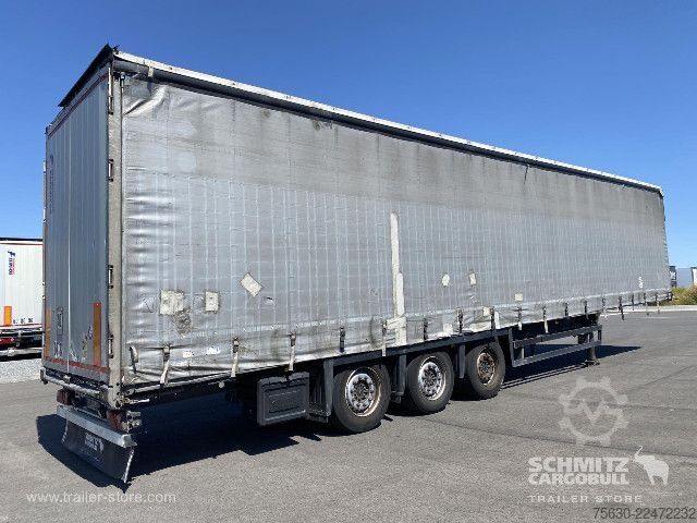 Brandalı açık yarı römork Schmitz Cargobull Semitrailer Curtainsider Mega