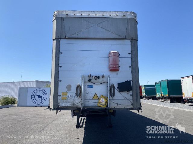 Brandalı açık yarı römork Schmitz Cargobull Semitrailer Curtainsider Mega