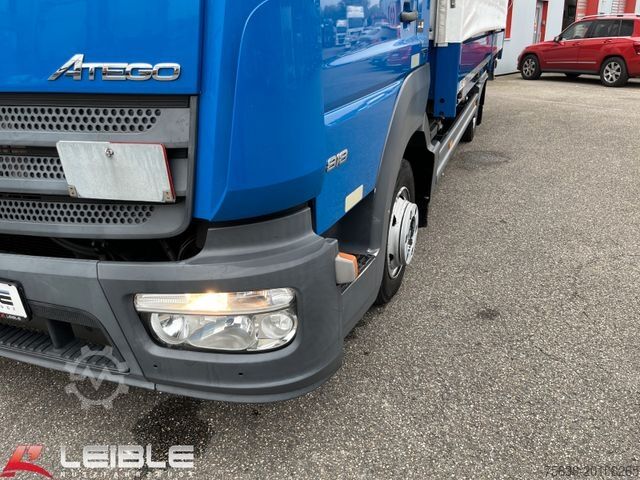 Dodávka s plachtovou bočnicou MERCEDES-BENZ Atego 818 *MBB LBW*Klima*Plane neutral