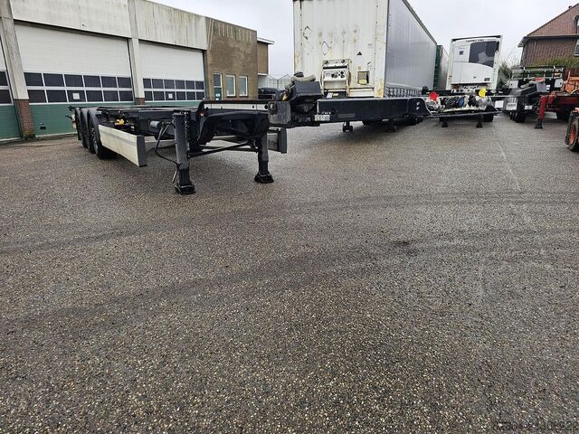 Transport af containere KRONE SD | ALL CONNECTIONS | BPW DISC | BELGIUM TUV 0...