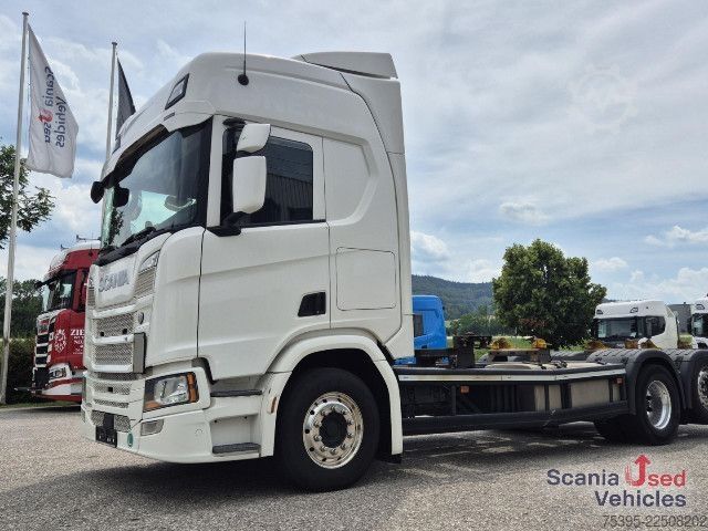 Kamion sa zamjenjivom nadogradnjom Scania R 450 B6x2*4NB Lenkachse Multi BDF !!
