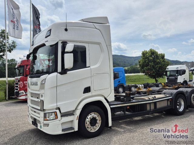 Kamion sa zamjenjivom nadogradnjom Scania R 450 B6x2*4NB Lenkachse Multi BDF !!