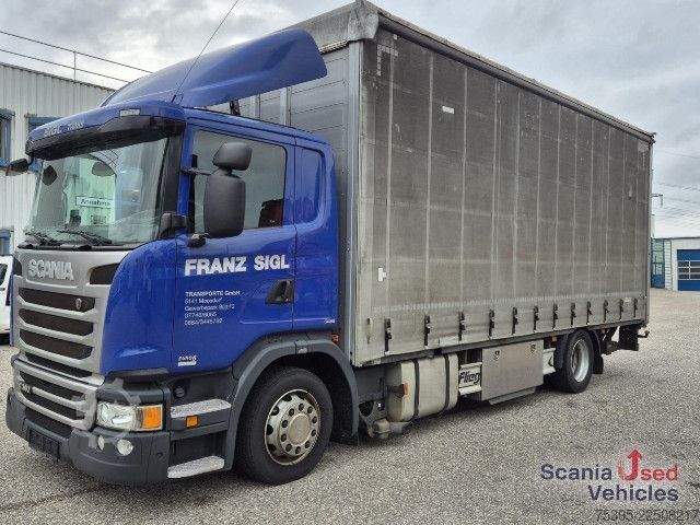 Kamion sa ravnom platformom i ceradom Scania G 360 LB4x2MLB Pritsche PL Smart 2 !!