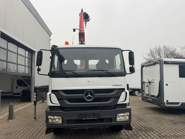 Tovornjak prekucnik MERCEDES-BENZ Axor 2633 Kipper mit Kran Fassi F135