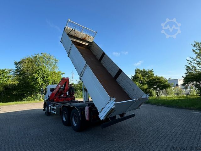 Tovornjak prekucnik MERCEDES-BENZ Axor 2633 Kipper mit Kran Fassi F135