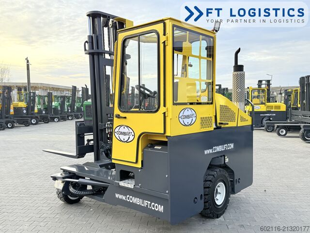 τετραπλής κατεύθυνσης περονοφόρο όχημα Combilift C4000 DIESEL DUPLEX 4100 POSITIONERCABIN