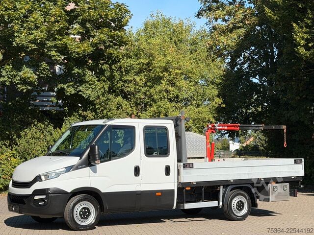 Furgoneta pick-up ISUZU Daily 35S12 Doppelkabine Pritsche Ahk+Kran 3,5t