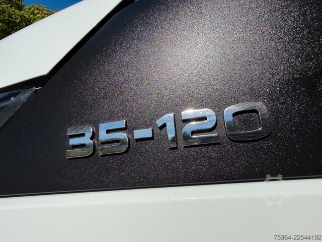 Furgoneta pick-up ISUZU Daily 35S12 Doppelkabine Pritsche Ahk+Kran 3,5t