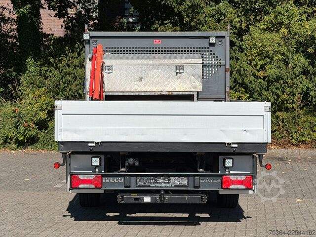 Furgoneta pick-up ISUZU Daily 35S12 Doppelkabine Pritsche Ahk+Kran 3,5t