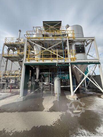 2021 Vettertec Sprühtrocknungs- und Schnellauftrocknungsanlage aus Edelstahl, 500 kg/h VETTERTEC SPRAY DRYER & FLASH DRYING SYSTEM
