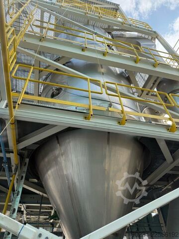 2021 Vettertec Sprühtrocknungs- und Schnellauftrocknungsanlage aus Edelstahl, 500 kg/h VETTERTEC SPRAY DRYER & FLASH DRYING SYSTEM