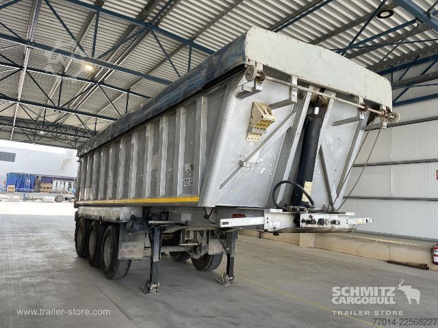 Напівпричіп-самоскид  Tipper Alu-square sided body 22m³
