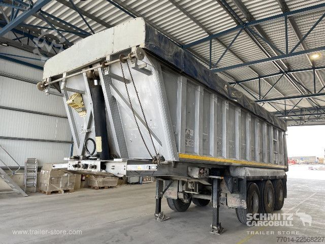 Напівпричіп-самоскид  Tipper Alu-square sided body 22m³