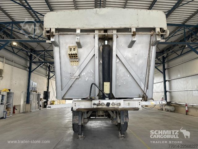 Напівпричіп-самоскид  Tipper Alu-square sided body 22m³