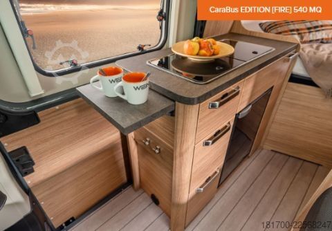 캠퍼밴 Weinsberg CaraBus GREY 540 MQ EDITION [FIRE] *TraumMobil*Rahmenfenster*