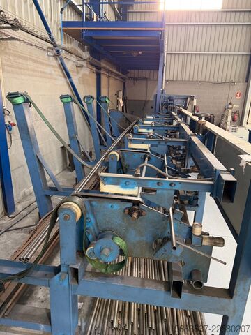 Corte por disco de tubo Simec Srl (Schio, Vicenza, Itália) MEC 120 MI (nº de série 3583)