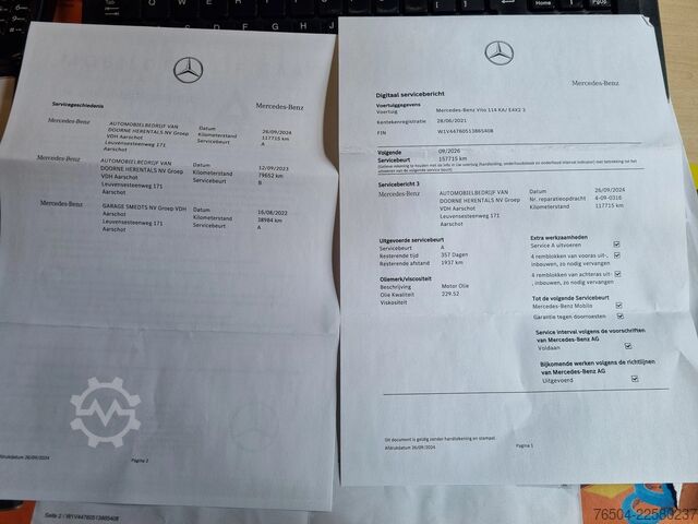 Kastenwagen Mercedes-Benz Vito 114 CDI Maxi Automaat Euro 6D