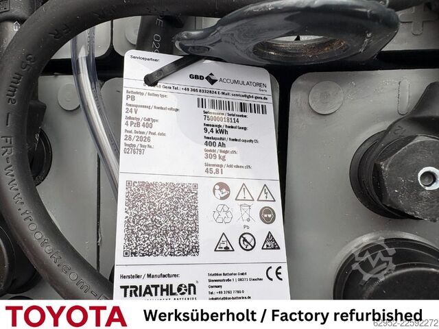 Transpalette manuel Toyota LPE 200 / Akku neu!