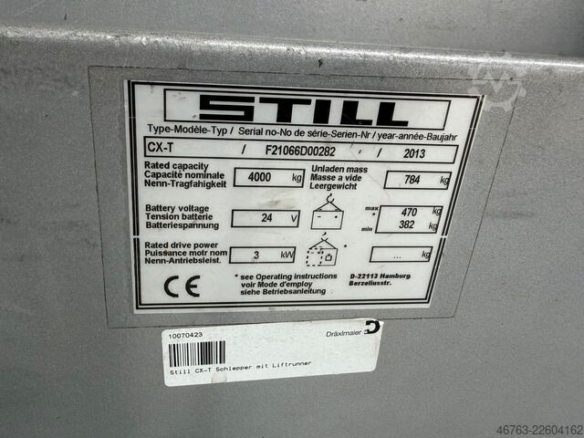 Dragtraktor Still EZS CX-T