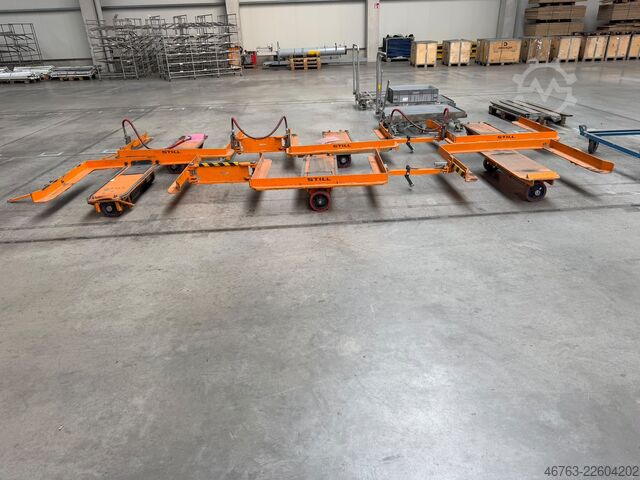 Tugger train trailer Still / LR Gmbh Liftrunner