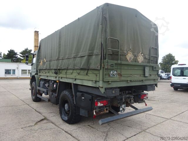Camión plataforma con toldo MERCEDES-BENZ AXOR-R 1829 A Bm 950.562 Pritsche/Plane