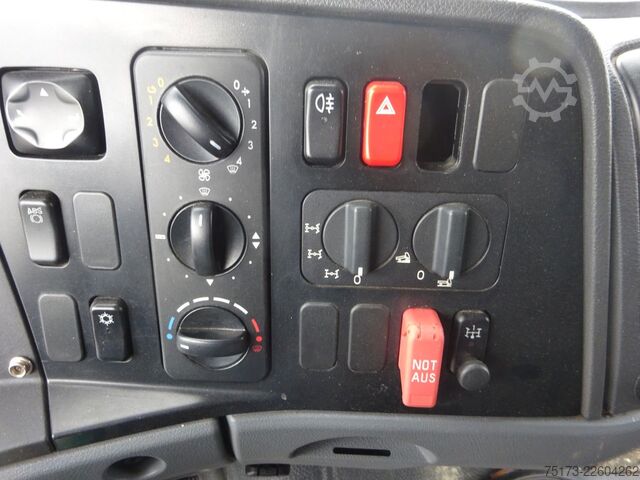 Camión plataforma con toldo MERCEDES-BENZ AXOR-R 1829 A Bm 950.562 Pritsche/Plane