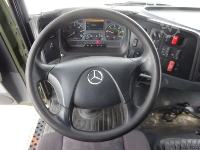 Camión plataforma con toldo MERCEDES-BENZ AXOR-R 1829 A Bm 950.562 Pritsche/Plane