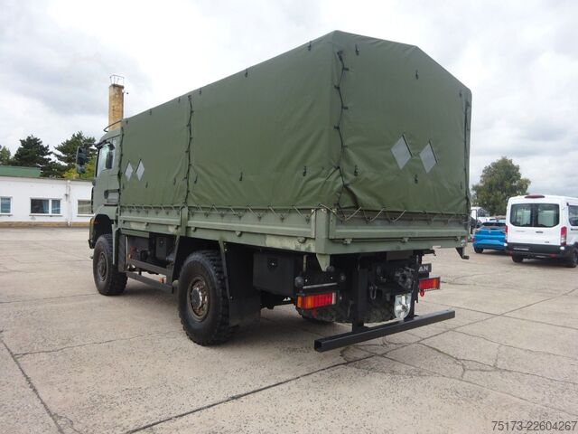 Camión plataforma con toldo MAN TGA 18.360 4x4 BB Pritsche/Plane