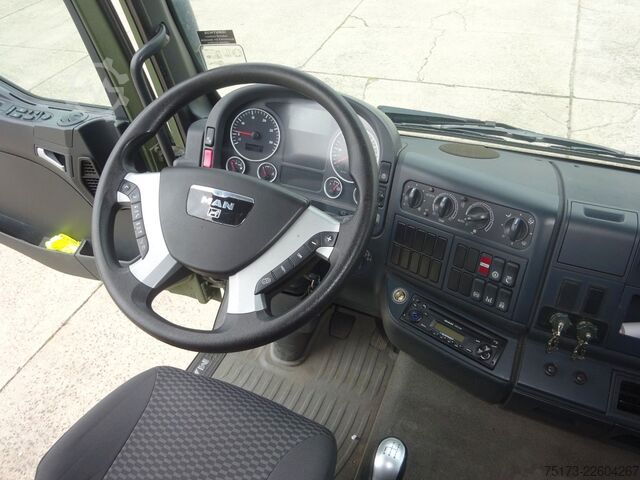 Camión plataforma con toldo MAN TGA 18.360 4x4 BB Pritsche/Plane