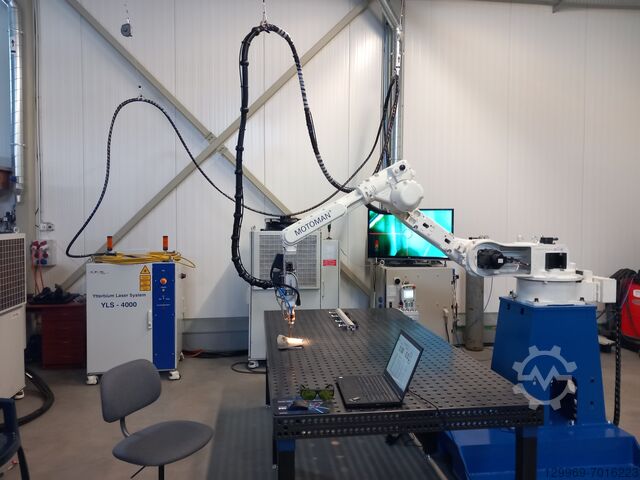 Plasma skæreværktøj YASKAWA / MOTOMAN / IPG Laser Welding HP20RD / IPG YLS-4000