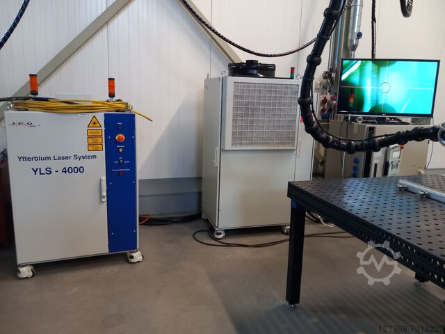 Plasma skæreværktøj YASKAWA / MOTOMAN / IPG Laser Welding HP20RD / IPG YLS-4000