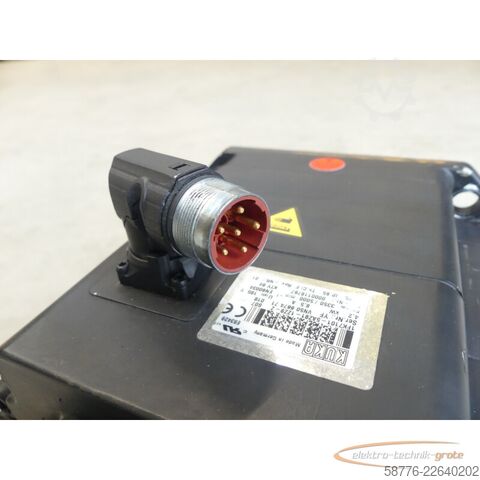  KUKA 1FK7101-5AZ91-1ZZ9-Z S07 Servomotor SN: YFVN50667471018