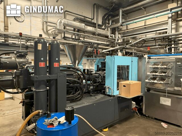 Máquina de moldeo por inyección hidráulica SUMITOMO SHI DEMAG El-Exis S 250/630-1450