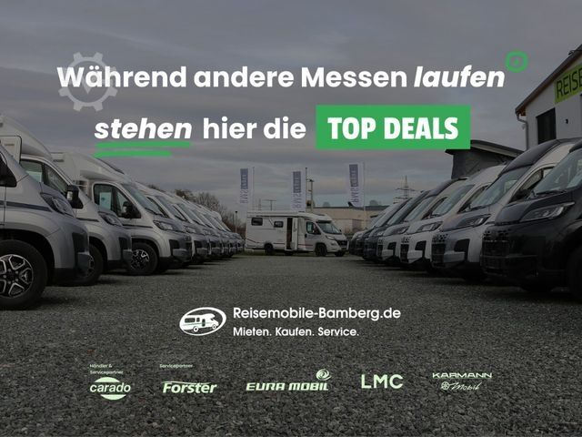 แคมเปอร์กึ่งบูรณาการ CARADO T 338s Markise / Radträger / Alufelgen