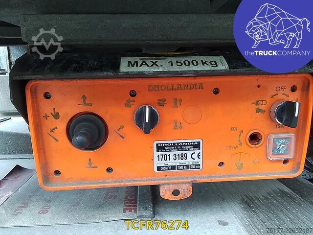 Плъзгащ се брезент DAF LF 210