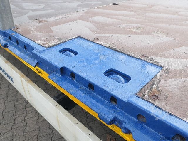 Munkaállvány félpótkocsi KRONE SD, Containerverschlüsse, Luft-Lift, BPW, Rungen