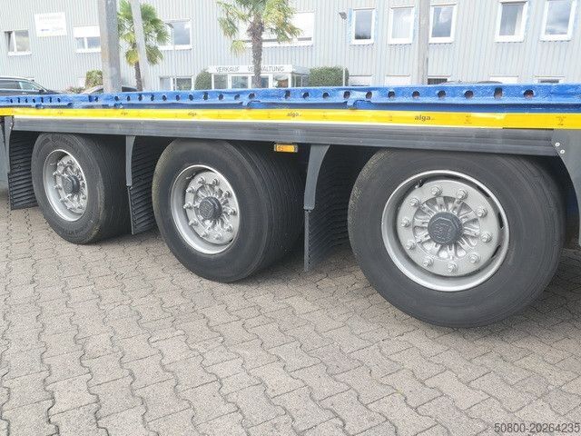 Відкритий напівпричіп KRONE SD, Containerverschlüsse, Luft-Lift, BPW, Rungen