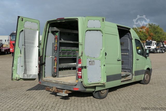 Høy tak varebil MERCEDES-BENZ 316 CDI Sprinter 4x2, Klima, Bott-Regale, AHK