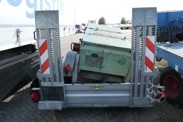 Lavtlaster tilhenger HUMBAUR HS 353718,  Tandem, Rampen, Verzinkt, 2,8to. NL