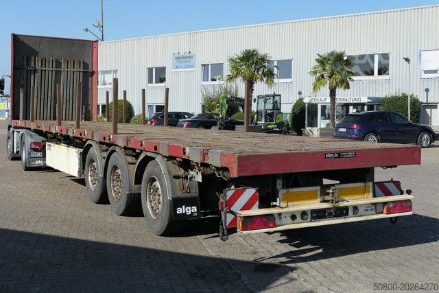 Munkaállvány félpótkocsi  Wiese S3-36PL-S, Verbreiterbar, Gelenkt, Luftfe.