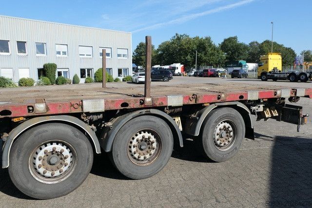 Remorque semi-ouverte  Wiese S3-36PL-S, Verbreiterbar, Gelenkt, Luftfe.