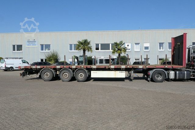 Remorque semi-ouverte  Wiese S3-36PL-S, Verbreiterbar, Gelenkt, Luftfe.