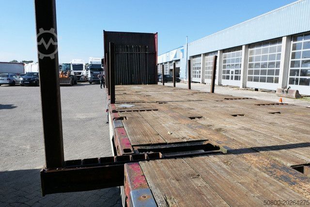 Remorque semi-ouverte  Wiese S3-36PL-S, Verbreiterbar, Gelenkt, Luftfe.