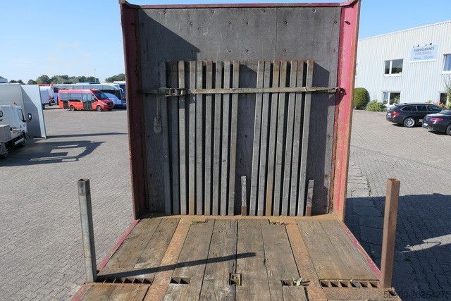 Remorque semi-ouverte  Wiese S3-36PL-S, Verbreiterbar, Gelenkt, Luftfe.